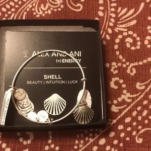 Alex and Ani Shell Charm Bracelet
